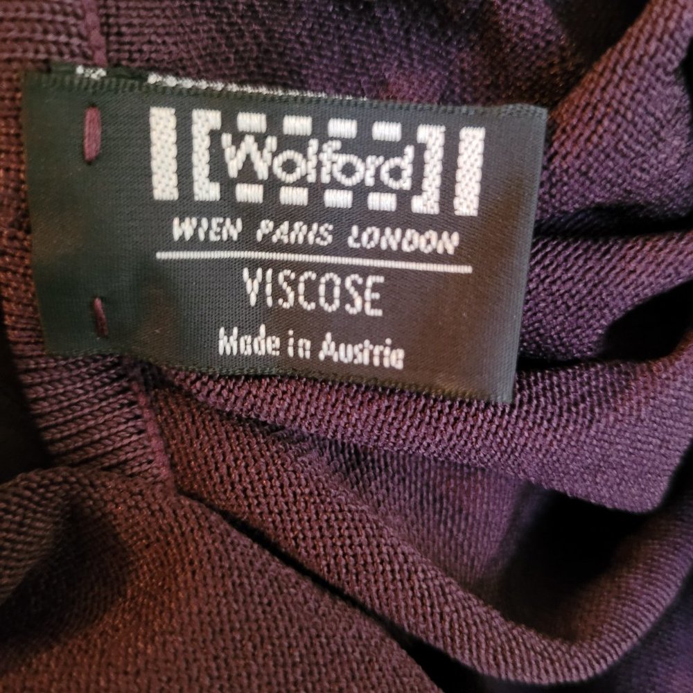 Wolford dress, eggplant color, size small
